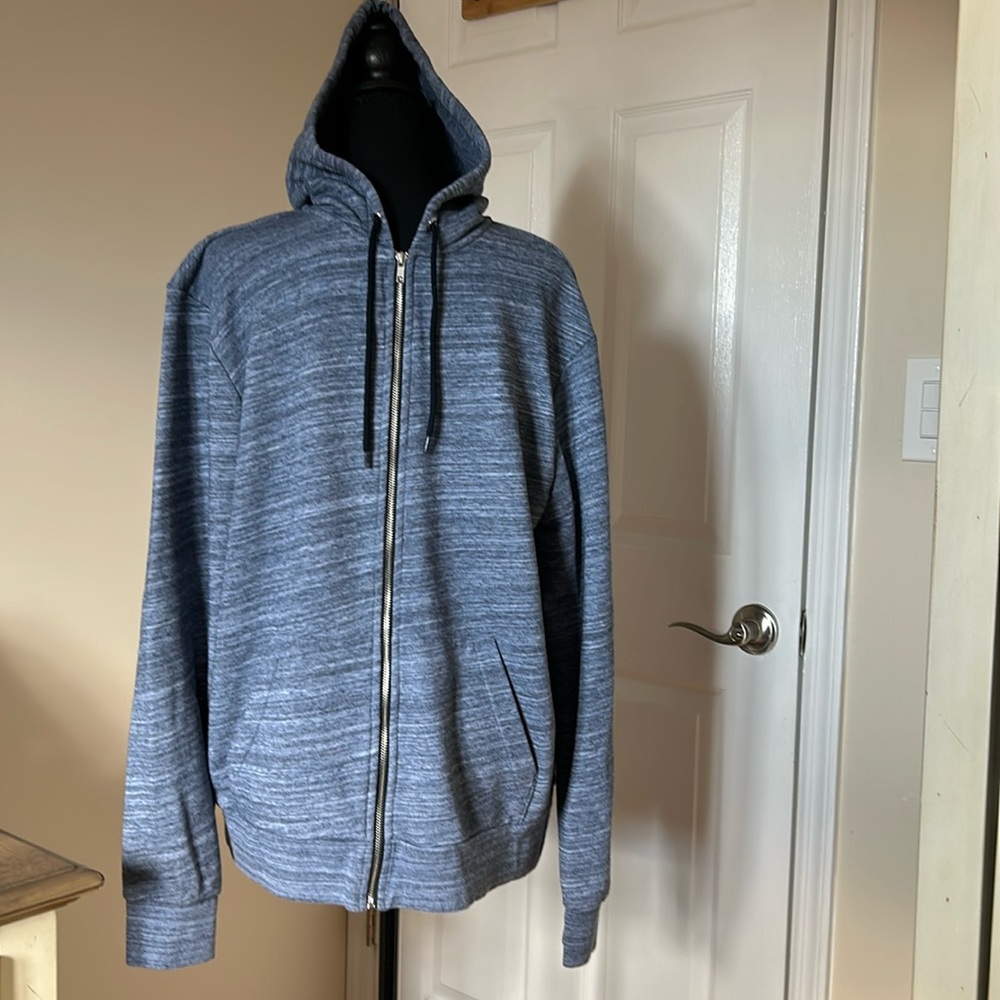 H&M Hooded Jacket with Pockets - Size Large